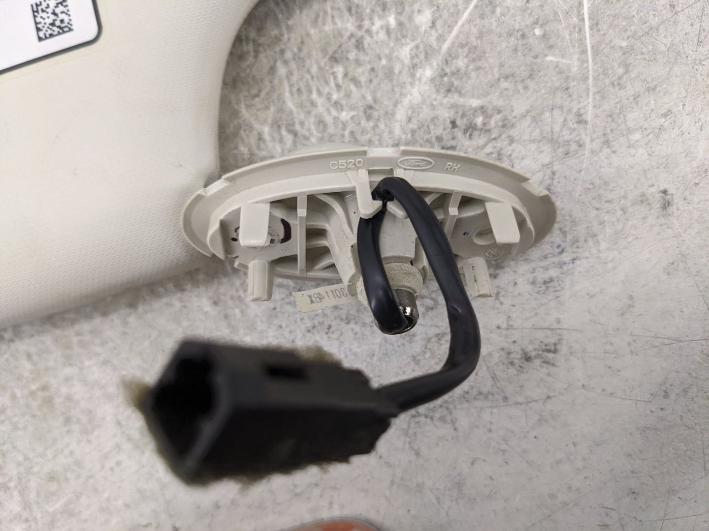 2013-2019 Ford Escape Sun Visor Shade Replacement Passenger Right Mirror Fits Fits 2013 2014 2015 2016 2017 2018 2019 OEM Us