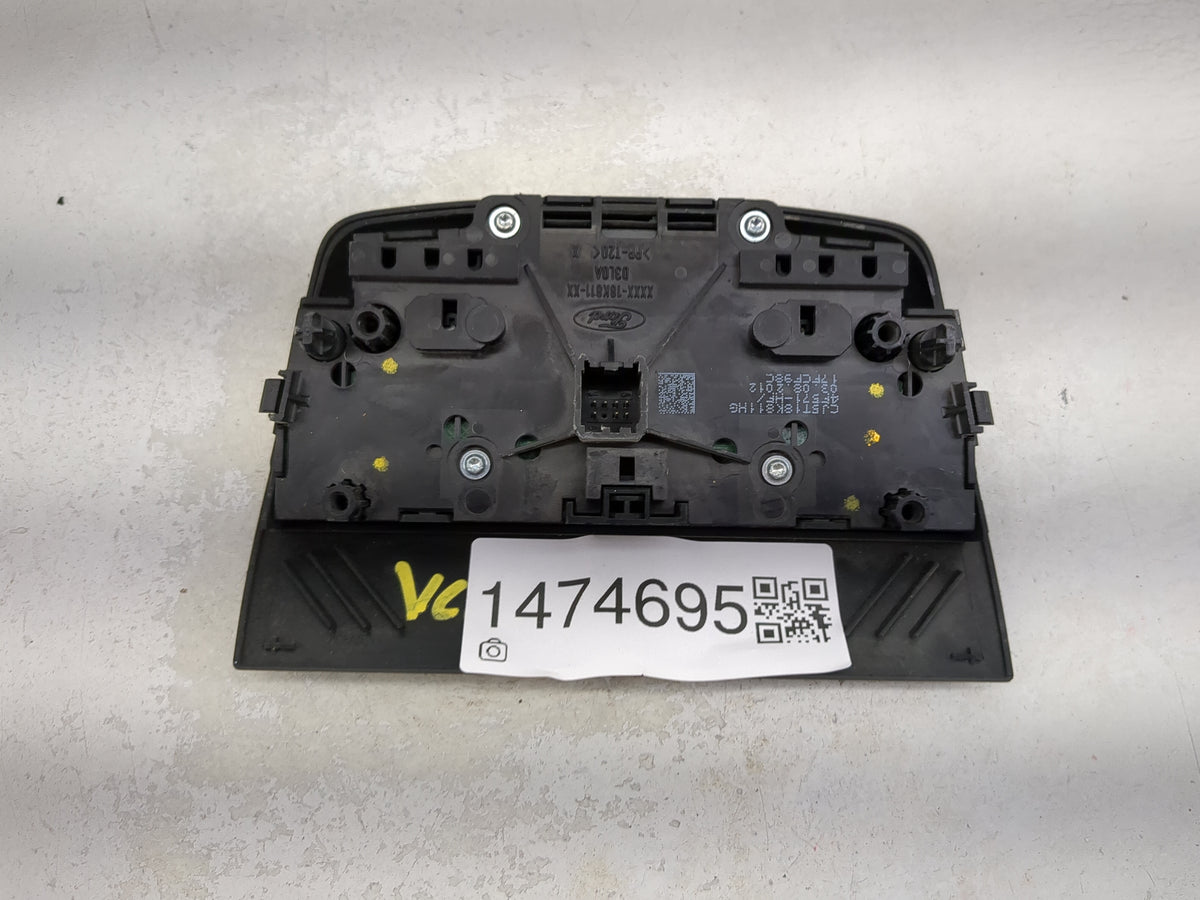 2013 Ford Escape Radio Control Panel 1474695 - Oemusedautoparts1.com