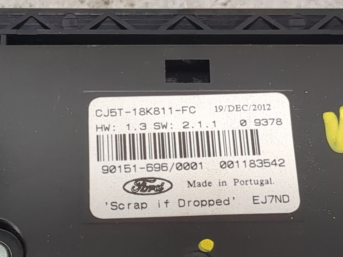 2013 Ford Escape Radio Control Panel 1475065 - Oemusedautoparts1.com