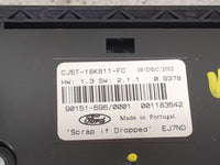 2013 Ford Escape Radio Control Panel 1475065 - Oemusedautoparts1.com