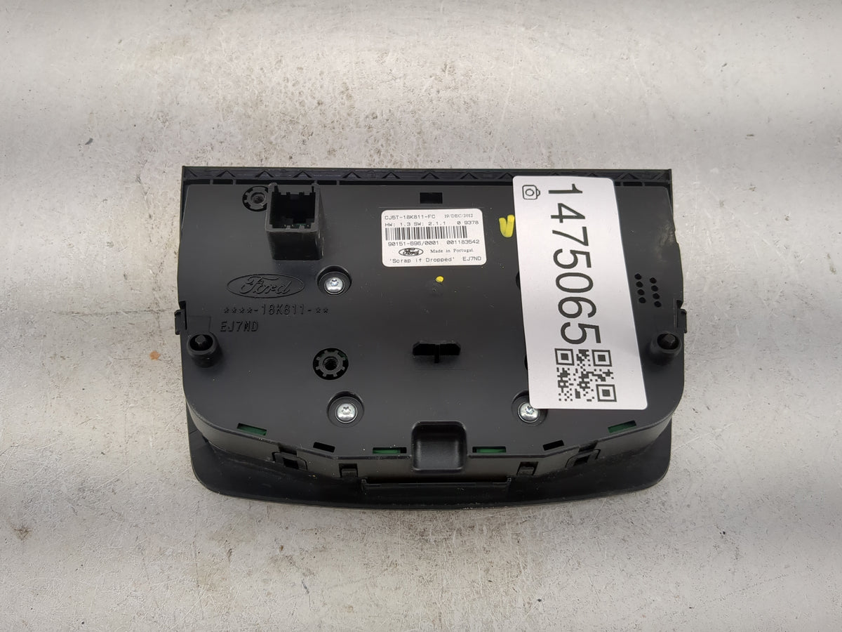 2013 Ford Escape Radio Control Panel 1475065 - Oemusedautoparts1.com