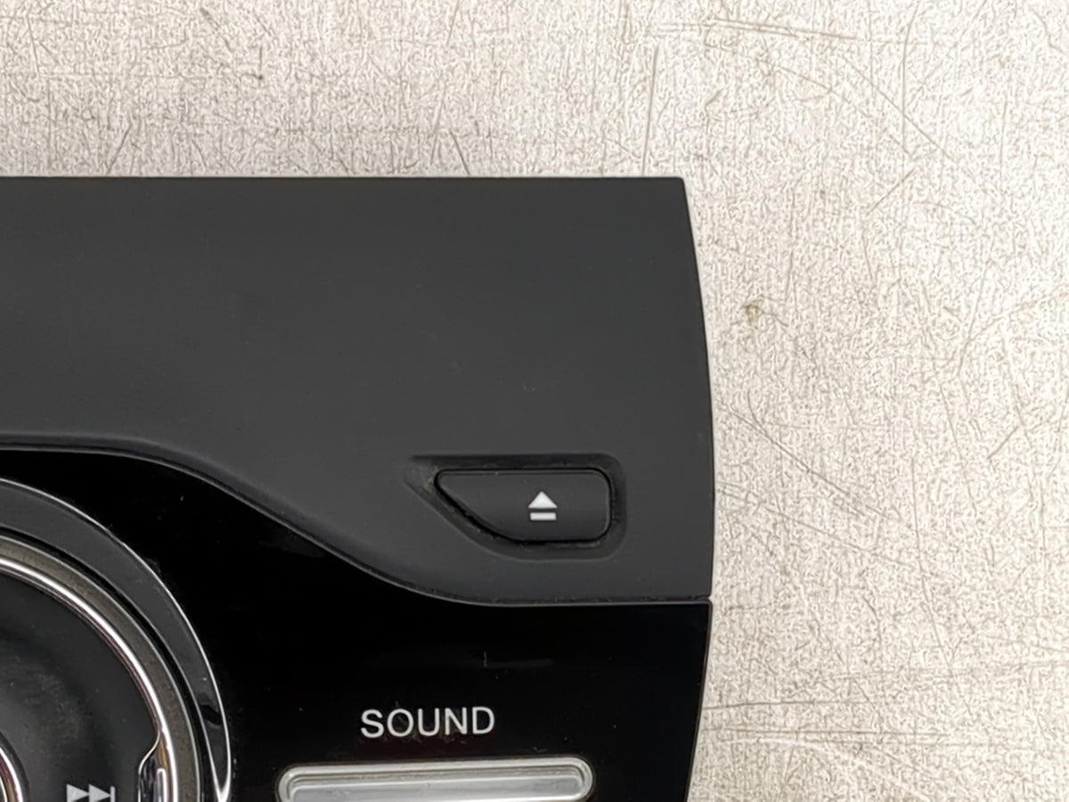 2013 Ford Escape Radio Control Panel Black - Oemusedautoparts1.com