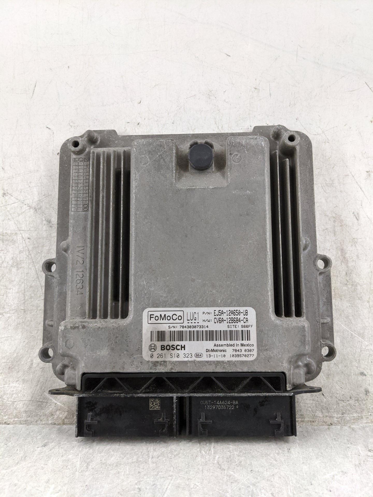 2013 Ford Escape PCM Engine Control Computer ECU ECM PCU OEM P/N:EJ5A-12A650-UB CV6A-12B684-CA, 0261S10323, CU5T-14A624-BA F