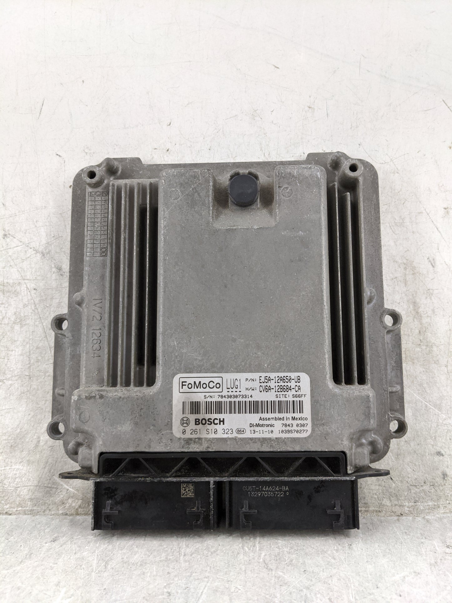 2013 Ford Escape PCM Engine Control Computer ECU ECM PCU OEM P/N:EJ5A-12A650-UB CV6A-12B684-CA, 0261S10323, CU5T-14A624-BA F