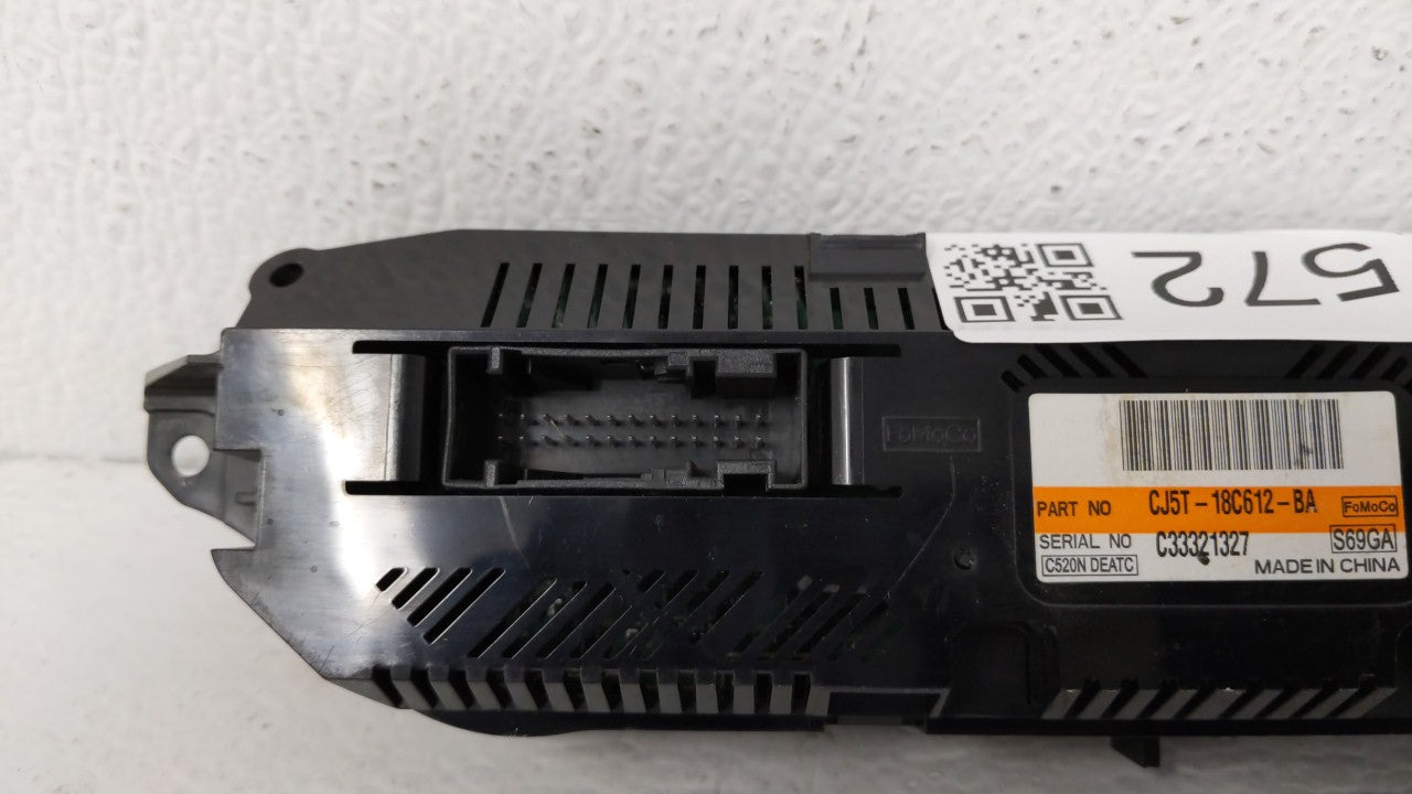 2013-2015 Ford Escape Climate Control Module Temperature AC/Heater Replacement P/N:CJ5T-18C612-BA Fits Fits 2013 2014 2015 O
