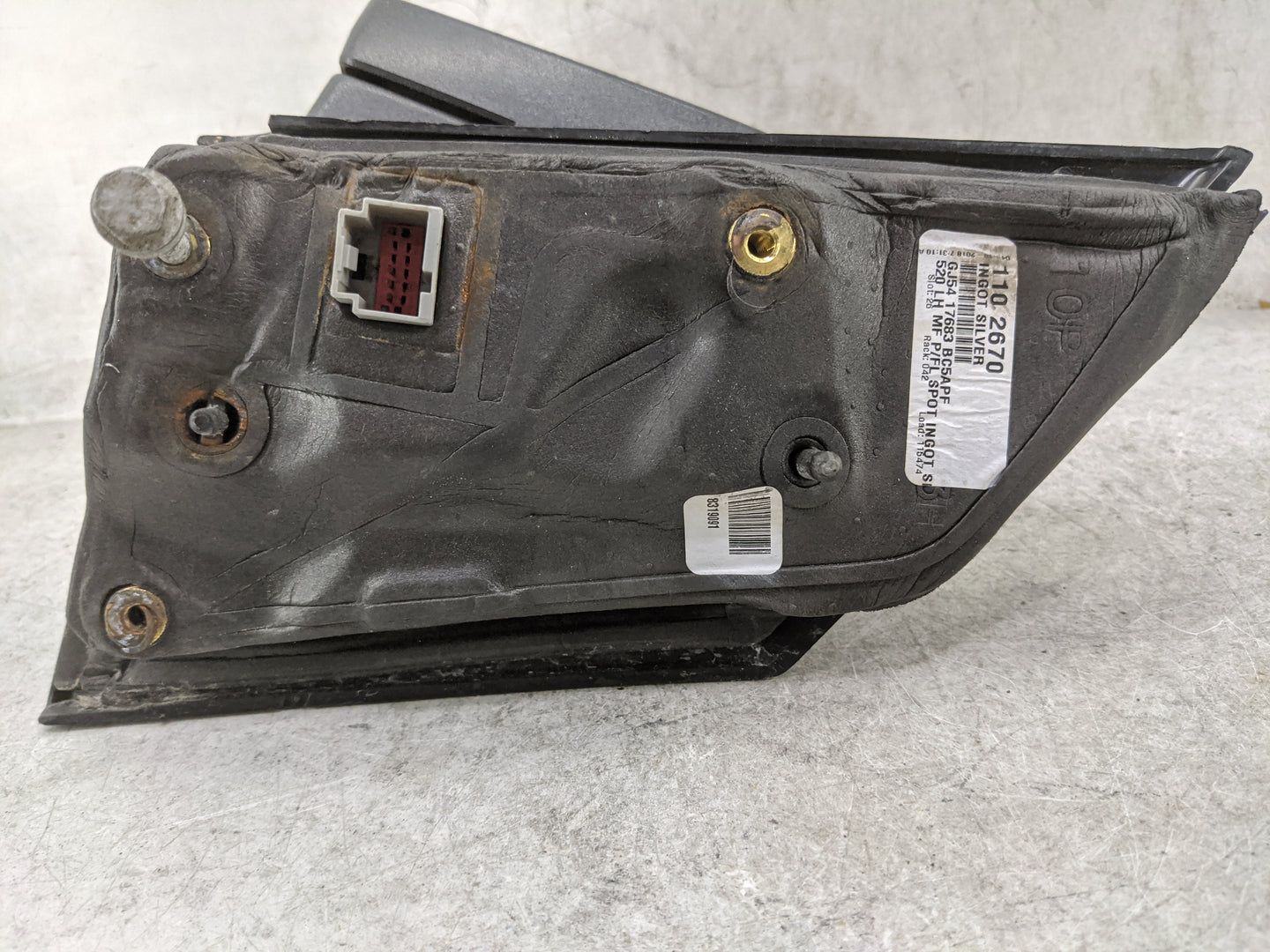 2013 Ford Escape Am Fm Cd Player Radio Receiver Ingot Silver - Oemusedautoparts1.com
