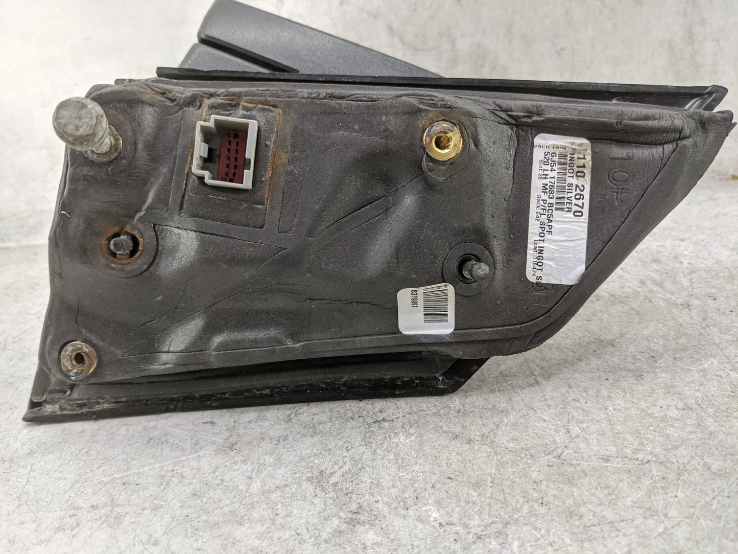 2013 Ford Escape Am Fm Cd Player Radio Receiver Ingot Silver - Oemusedautoparts1.com