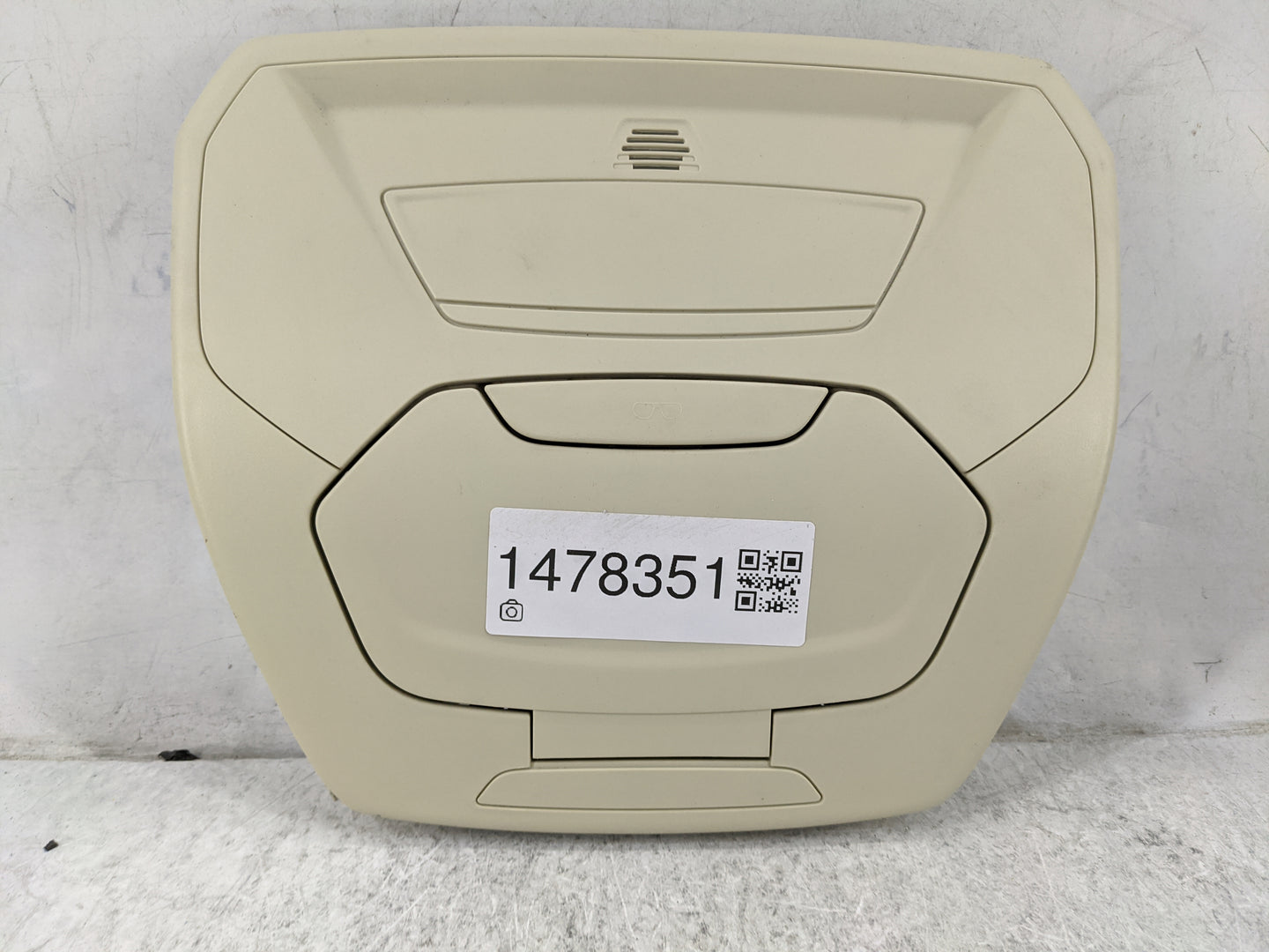 2013 Ford Escape Overhead Roof Console Tan - Oemusedautoparts1.com