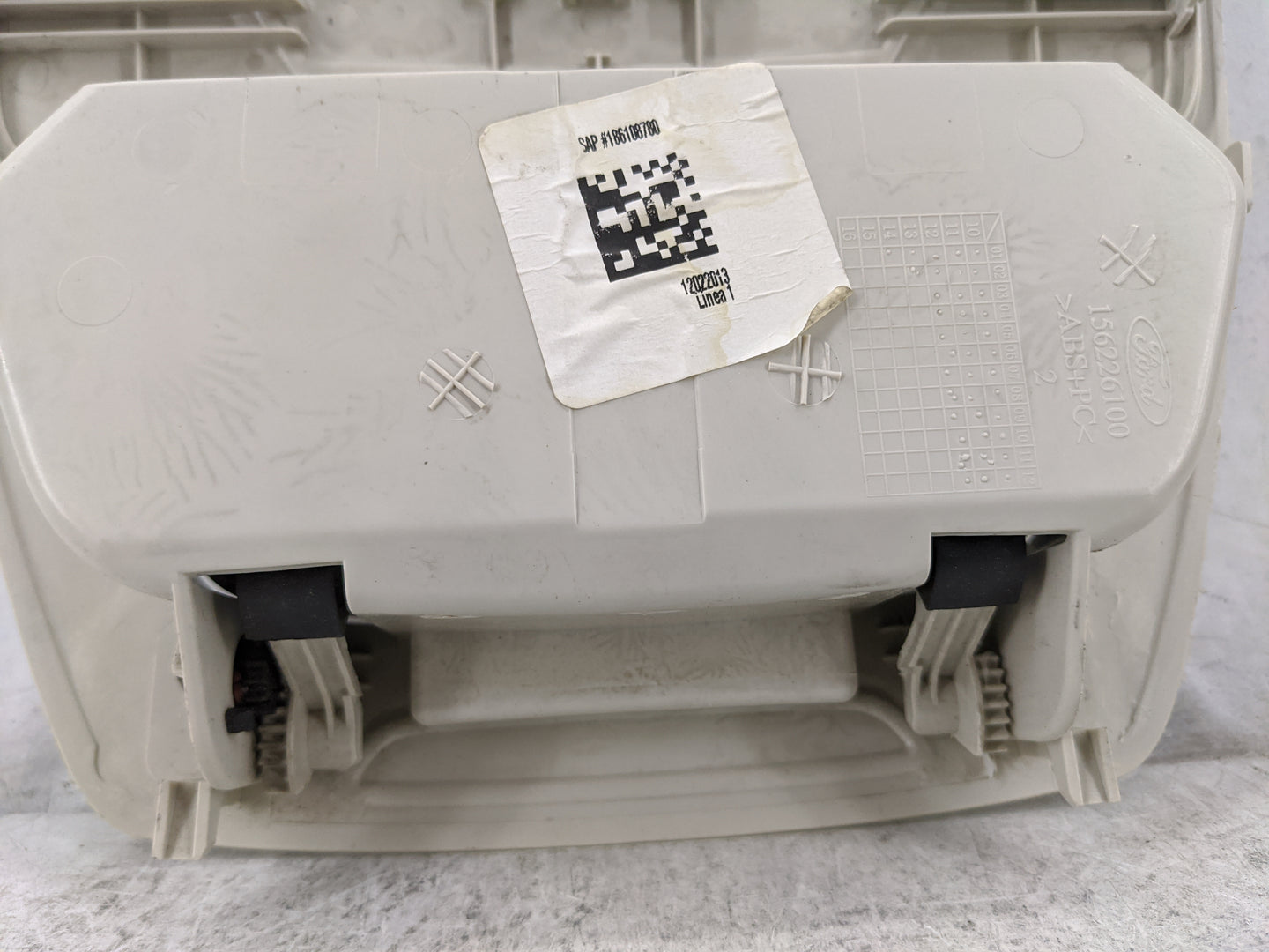 2013 Ford Escape Overhead Roof Console Tan - Oemusedautoparts1.com