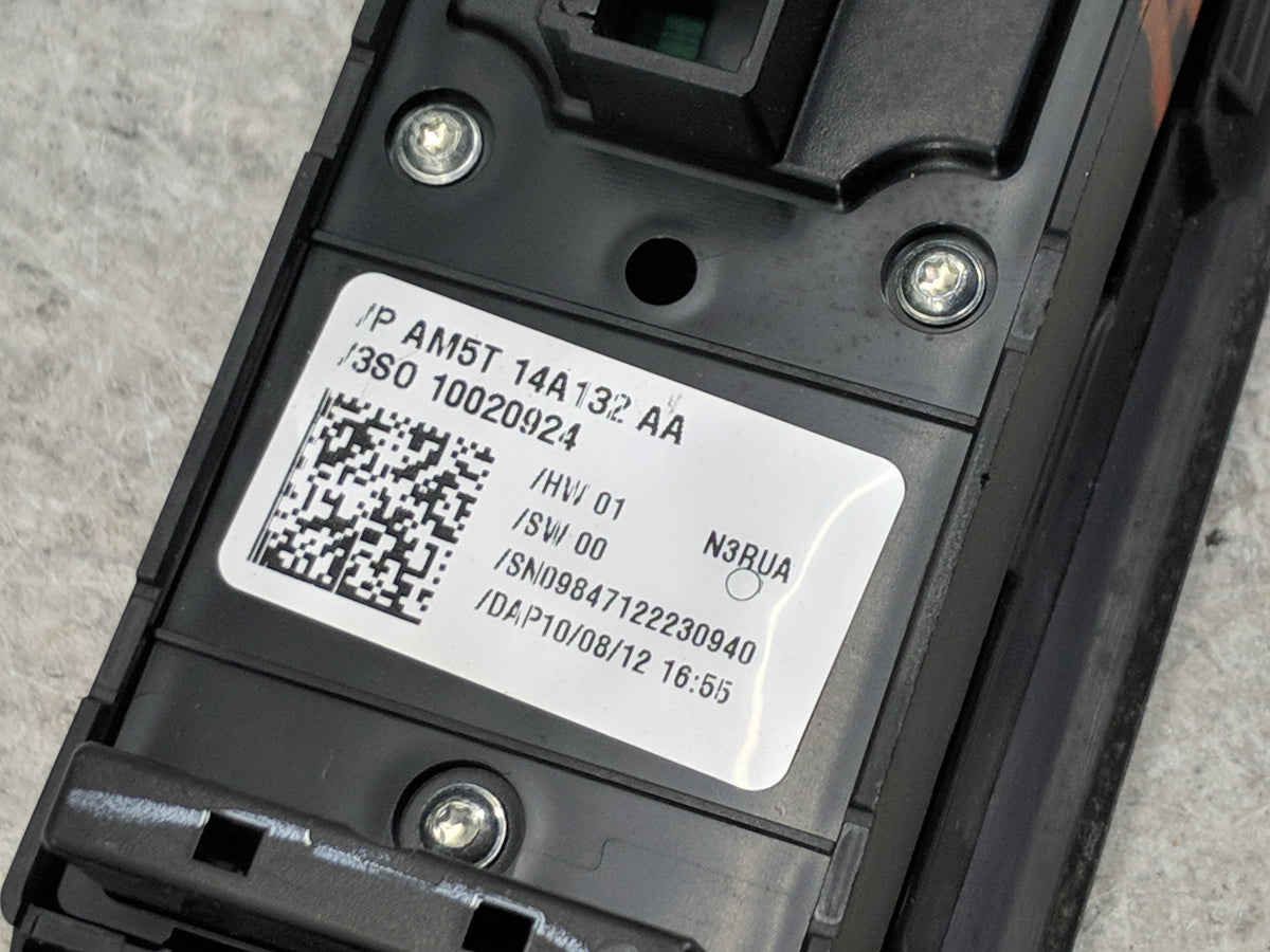 2013-2019 Ford Escape Master Power Window Switch Replacement Driver Side Left P/N:AM5T 14A132 AA 3S0 10020924 Fits OEM Used 