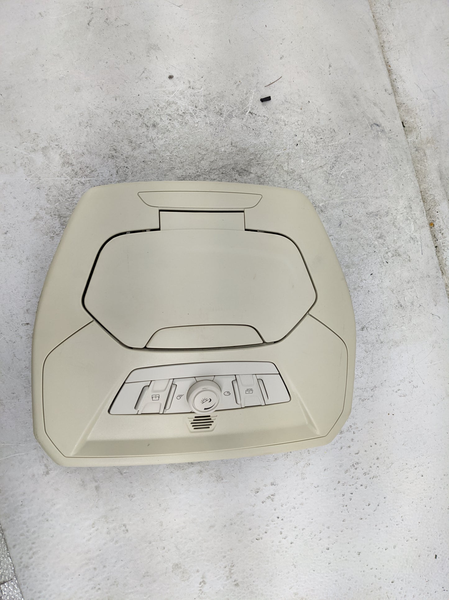 2013-2016 Ford Escape Overhead Console W/rear Climate Control Tan - Oemusedautoparts1.com
