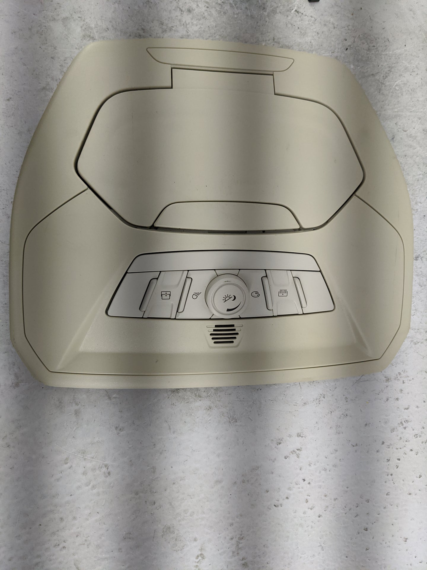 2013-2016 Ford Escape Overhead Console W/rear Climate Control Tan - Oemusedautoparts1.com