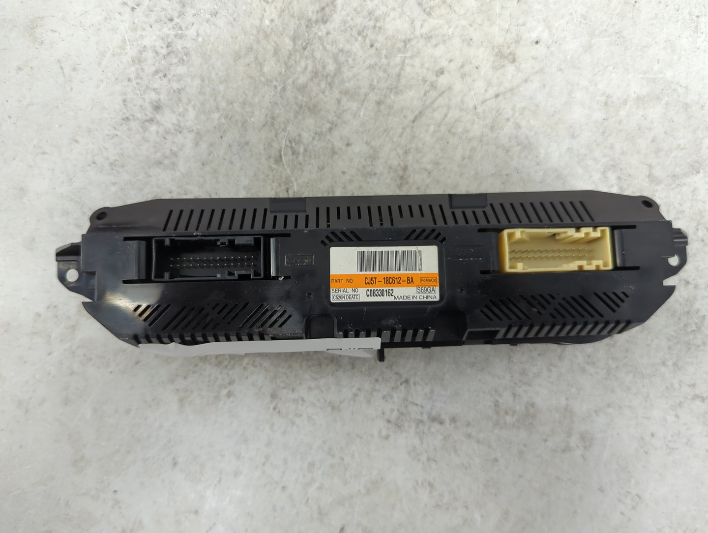 2013-2015 Ford Escape Climate Control Module Temperature AC/Heater Replacement P/N:CJ5T-18C612-BA Fits Fits 2013 2014 2015 O