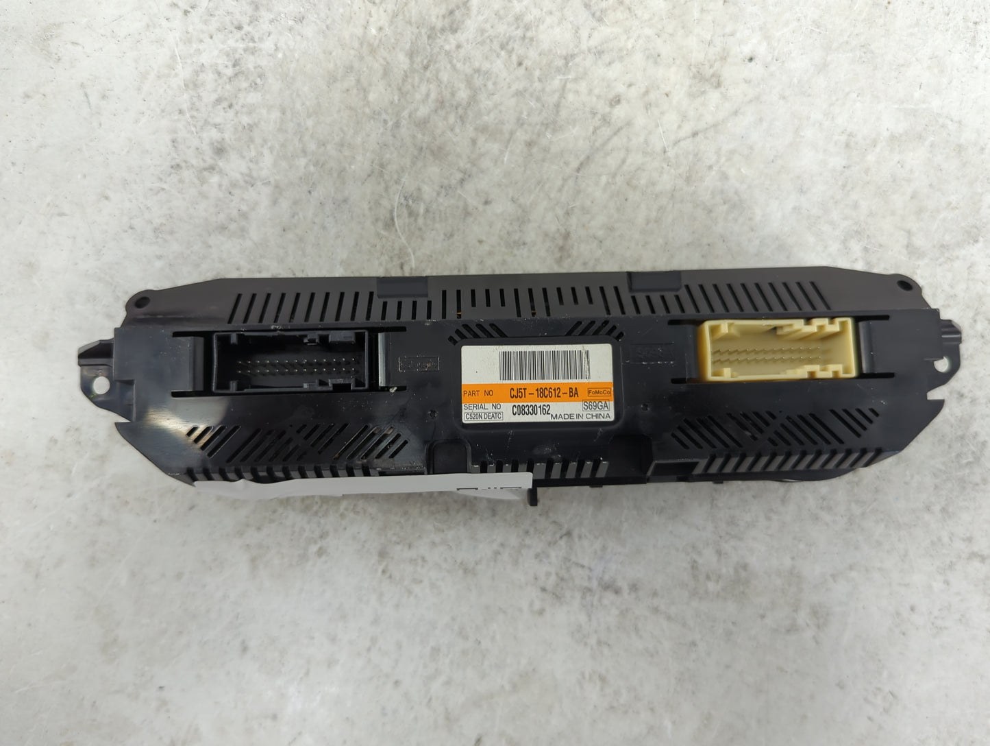 2013-2015 Ford Escape Climate Control Module Temperature AC/Heater Replacement P/N:CJ5T-18C612-BA Fits Fits 2013 2014 2015 O