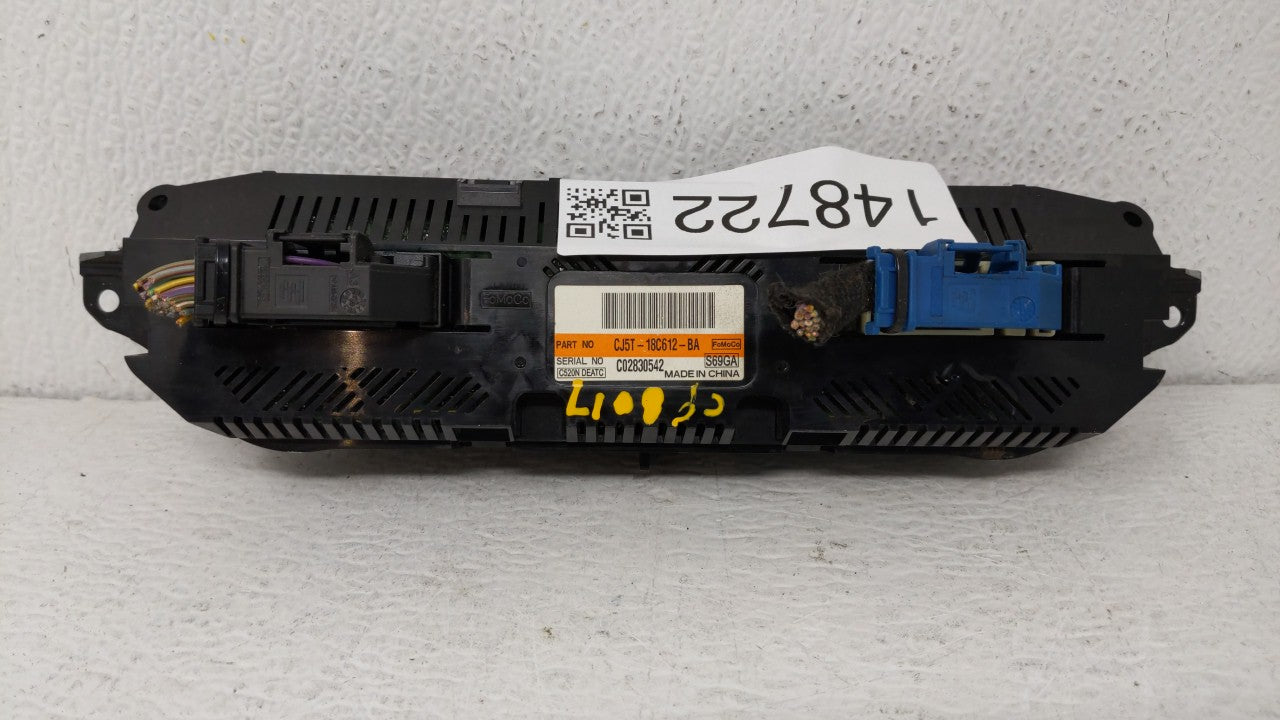 2013-2015 Ford Escape Climate Control Module Temperature AC/Heater Replacement P/N:CJ5T-18C612-BA Fits Fits 2013 2014 2015 O