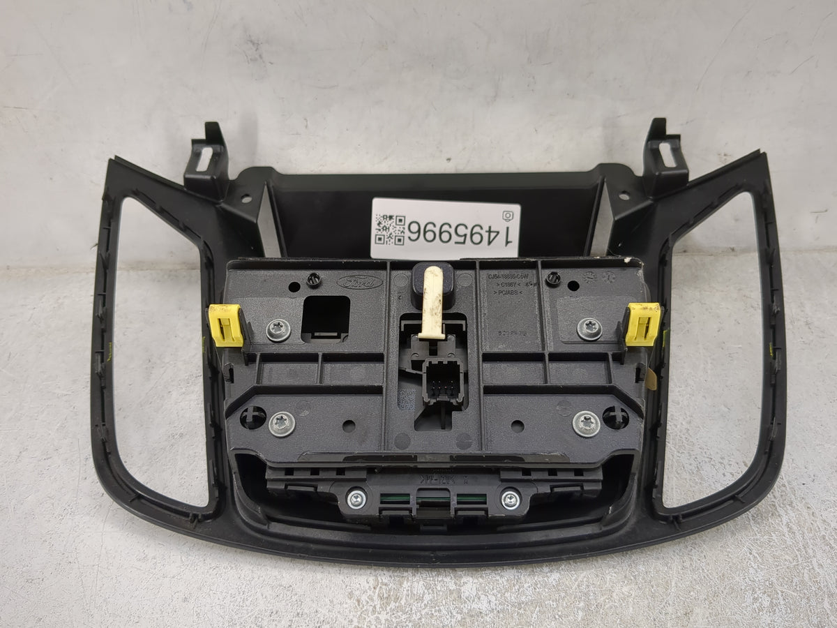2013 Ford Escape Climate Control Module Temperature AC/Heater Replacement P/N:CJ54-18835-GGW Fits OEM Used Auto Parts - Oemu