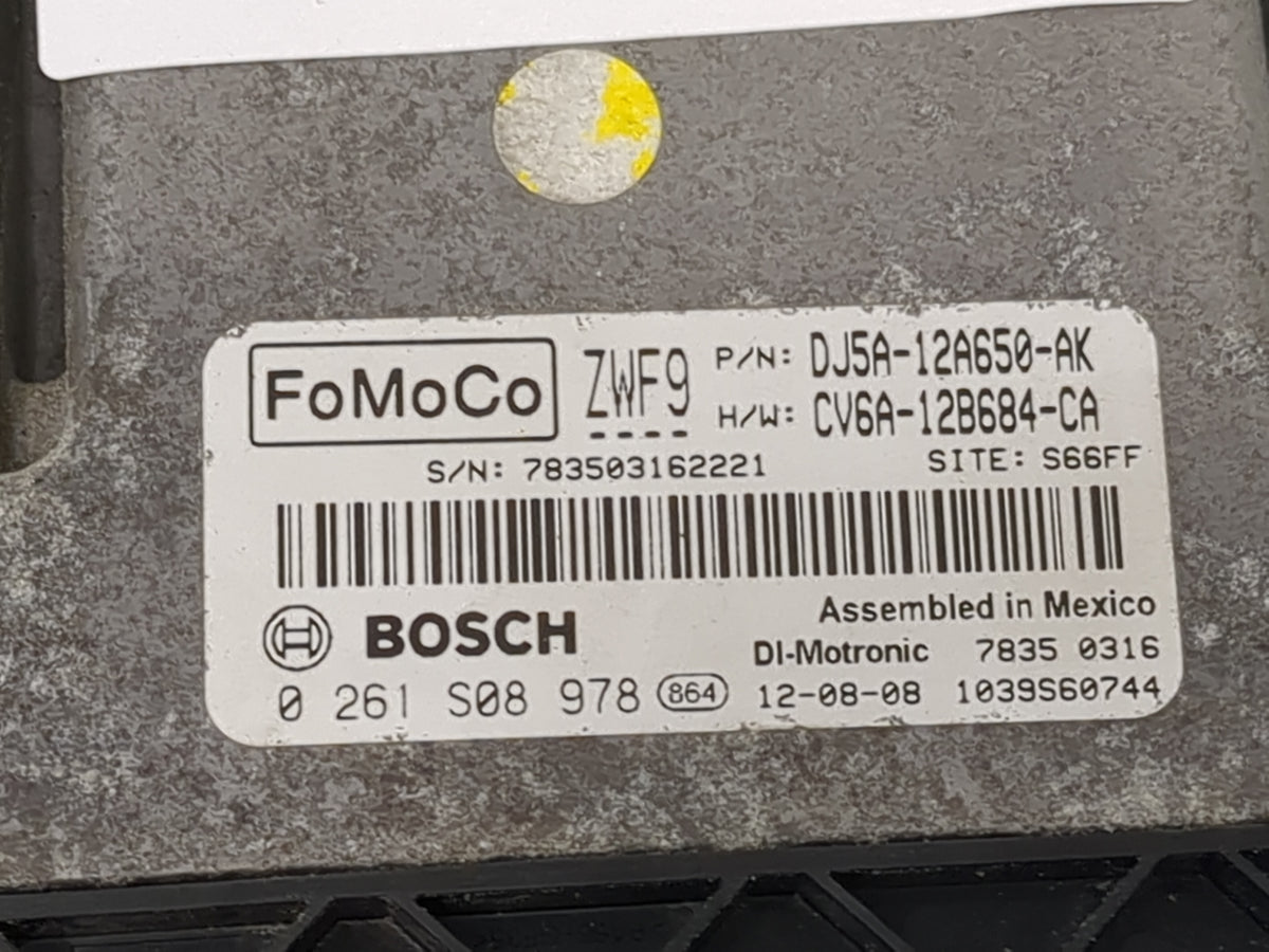 2013-2016 Ford Escape PCM Engine Control Computer ECU ECM PCU OEM P/N:DJ5A-12A650-AK CV6A-12B684-CA Fits 2013 2014 2015 2016