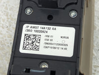 2013-2019 Ford Escape Master Power Window Switch Replacement Driver Side Left P/N:AM5T 14A132 AA AM5T14A132AA Fits OEM Used 