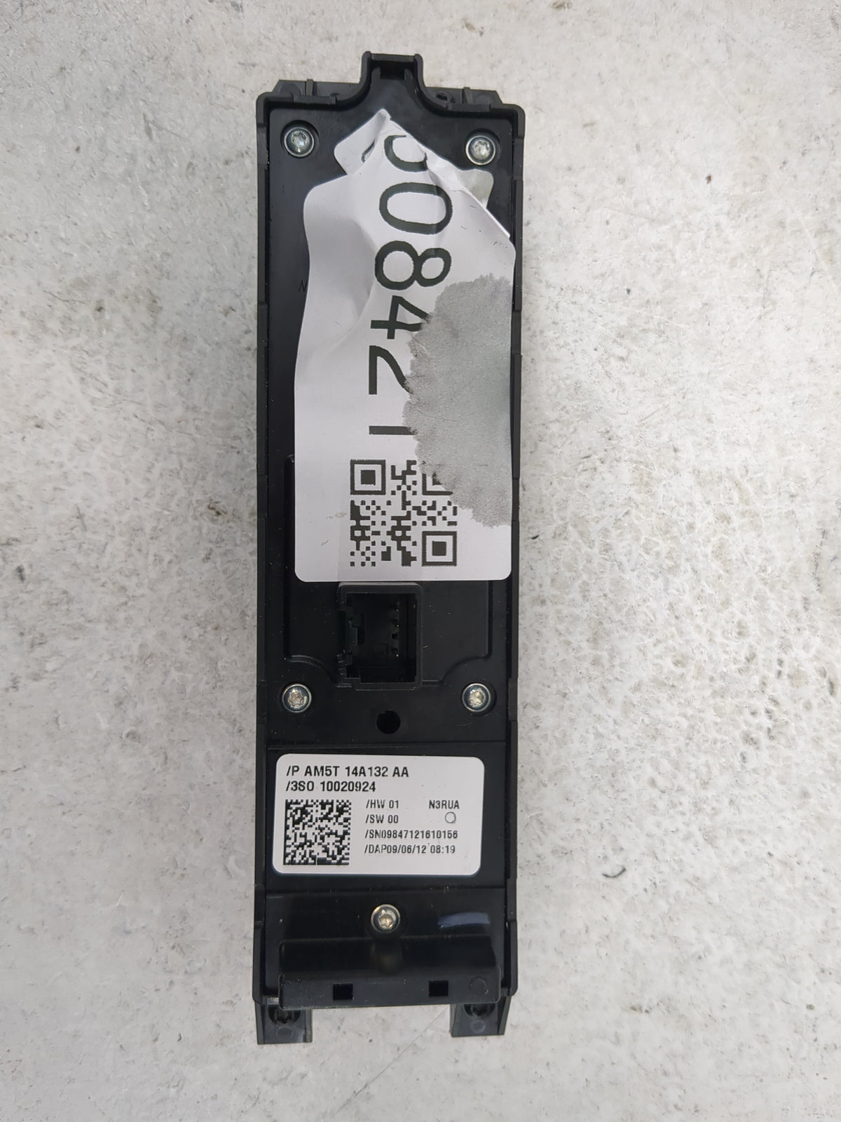 2013-2019 Ford Escape Master Power Window Switch Replacement Driver Side Left P/N:AM5T 14A132 AA 3S0 10020924 Fits OEM Used 