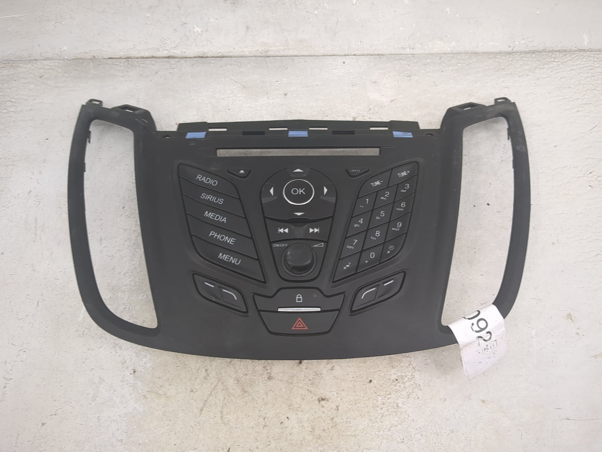2013-2016 Ford Escape Radio Control Panel Black 1517092 - Oemusedautoparts1.com