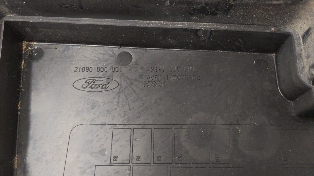 2013-2016 Ford Escape Fusebox Fuse Box Panel Relay Module P/N:AV6T-14A142-AB Fits Fits 2013 2014 2015 2016 OEM Used Auto Par