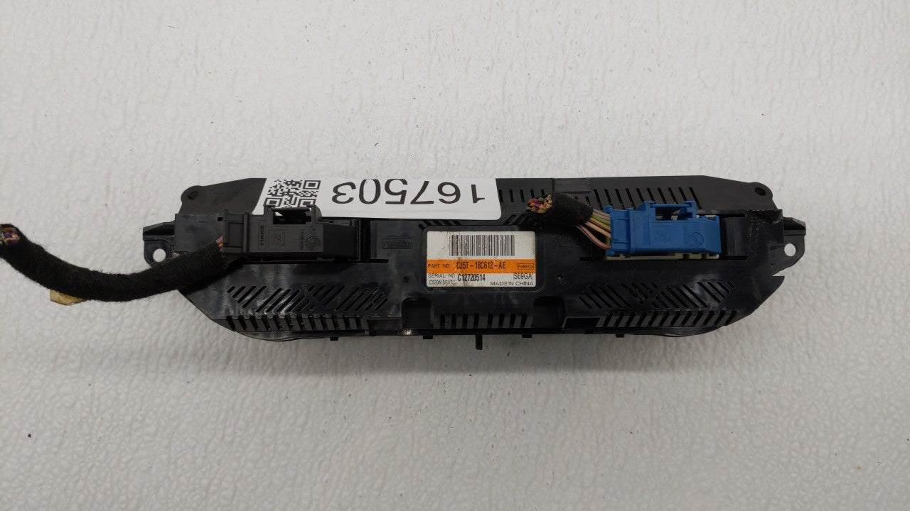 2013 Ford Escape Climate Control Module Temperature AC/Heater Replacement P/N:CJ5T-18C612-AE Fits OEM Used Auto Parts - Oemu