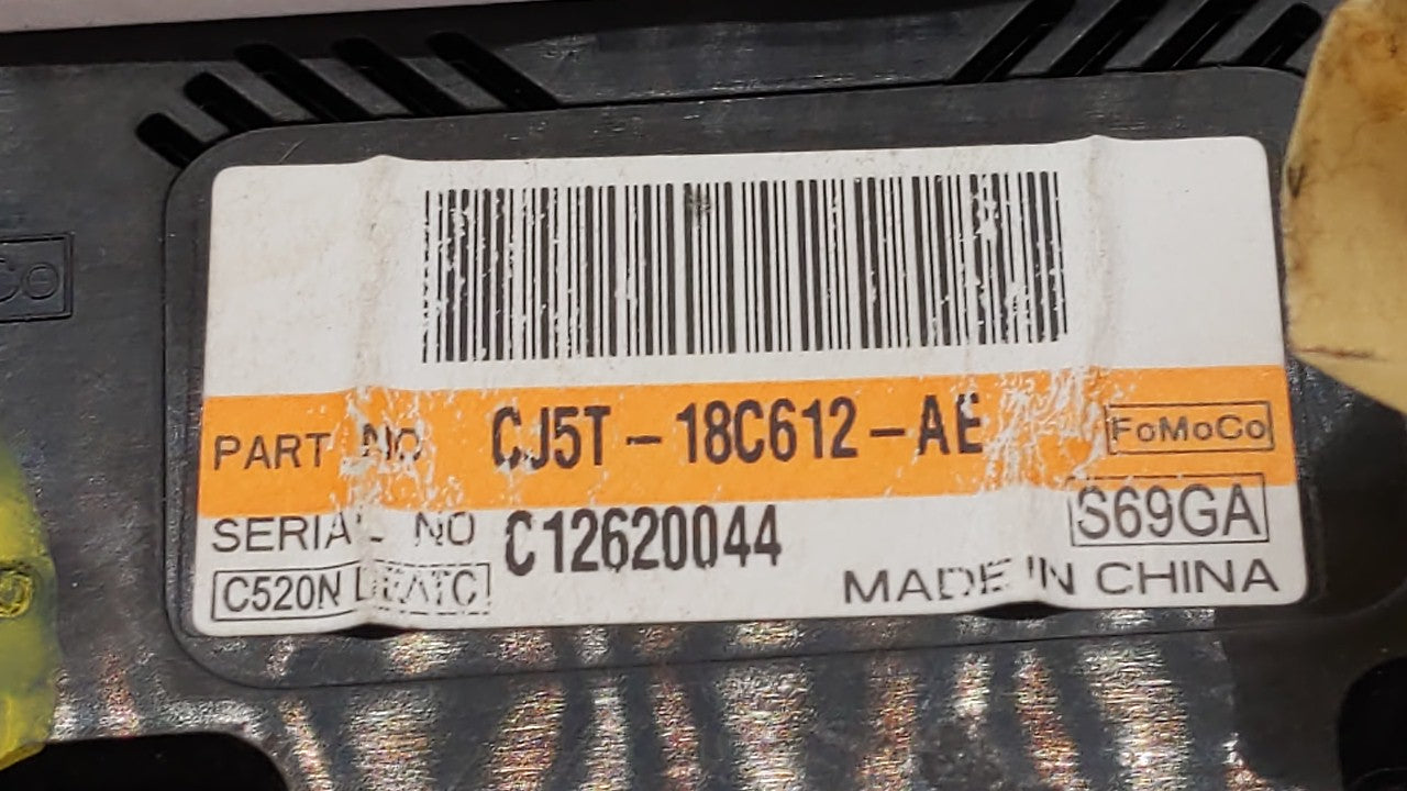2013 Ford Escape Climate Control Module Temperature AC/Heater Replacement P/N:CJ5T-18C612-AE Fits OEM Used Auto Parts - Oemu