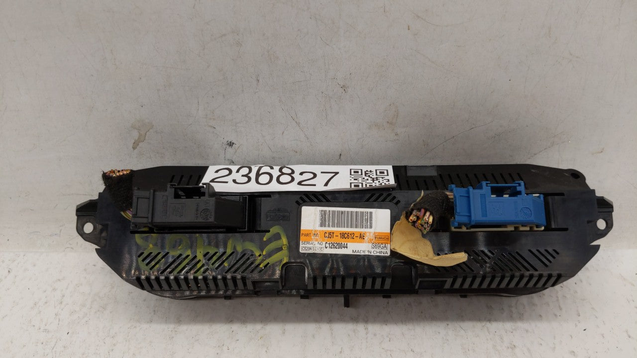 2013 Ford Escape Climate Control Module Temperature AC/Heater Replacement P/N:CJ5T-18C612-AE Fits OEM Used Auto Parts - Oemu