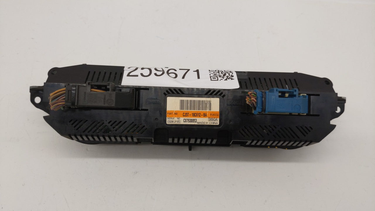 2013-2015 Ford Escape Climate Control Module Temperature AC/Heater Replacement P/N:CJ5T-18C612-BA CJ5T-18C612-BC Fits OEM Us