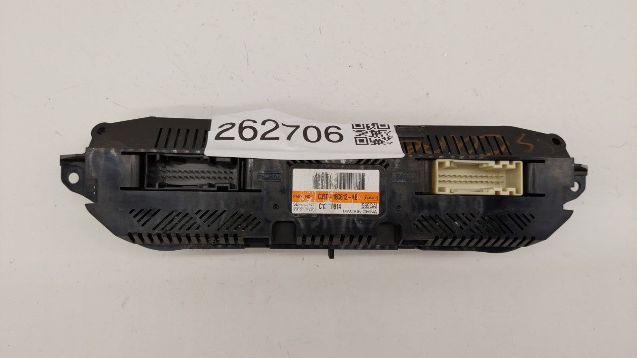 2013 Ford Escape Climate Control Module Temperature AC/Heater Replacement P/N:CJ5T-18C612-AE Fits OEM Used Auto Parts - Oemu