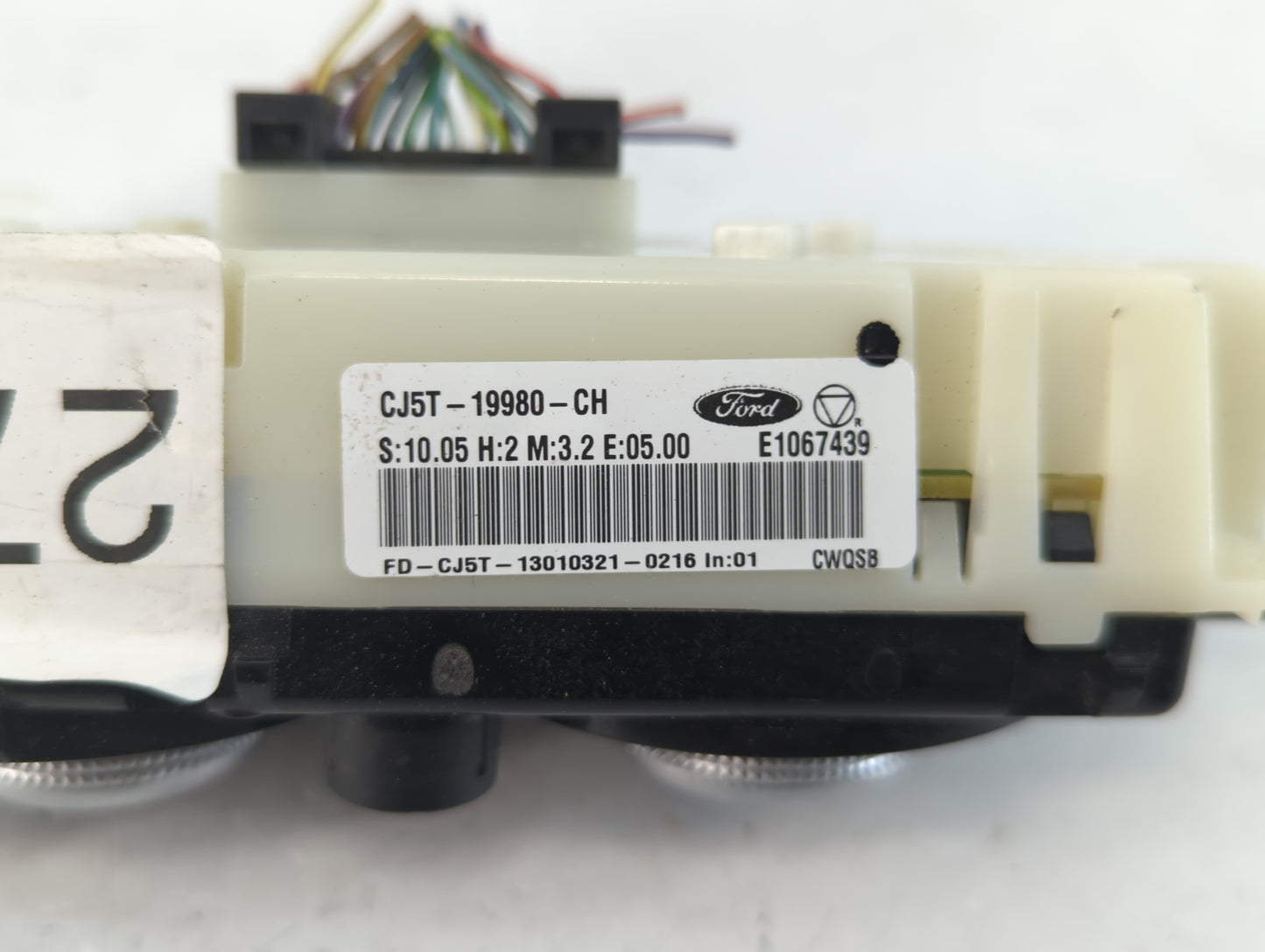 2013-2016 Ford Escape Climate Control Module Temperature AC/Heater Replacement P/N:CJ5T-19980-CH Fits Fits 2013 2014 2015 20