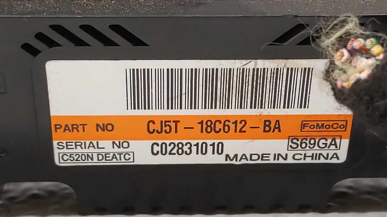 2013-2015 Ford Escape Climate Control Module Temperature AC/Heater Replacement P/N:CJ5T-18C612-BA CJ5T-18C612-BC Fits OEM Us