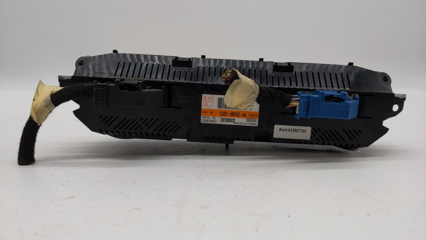 2013 Ford Escape Climate Control Module Temperature AC/Heater Replacement P/N:CJ5T-18C612-AE Fits OEM Used Auto Parts - Oemu