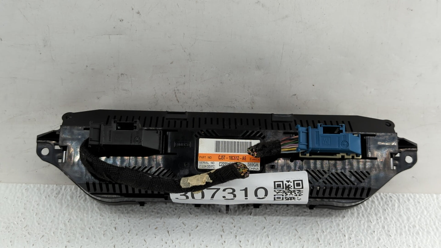 2013 Ford Escape Climate Control Module Temperature AC/Heater Replacement P/N:CJ5T-18C612-AE Fits OEM Used Auto Parts - Oemu
