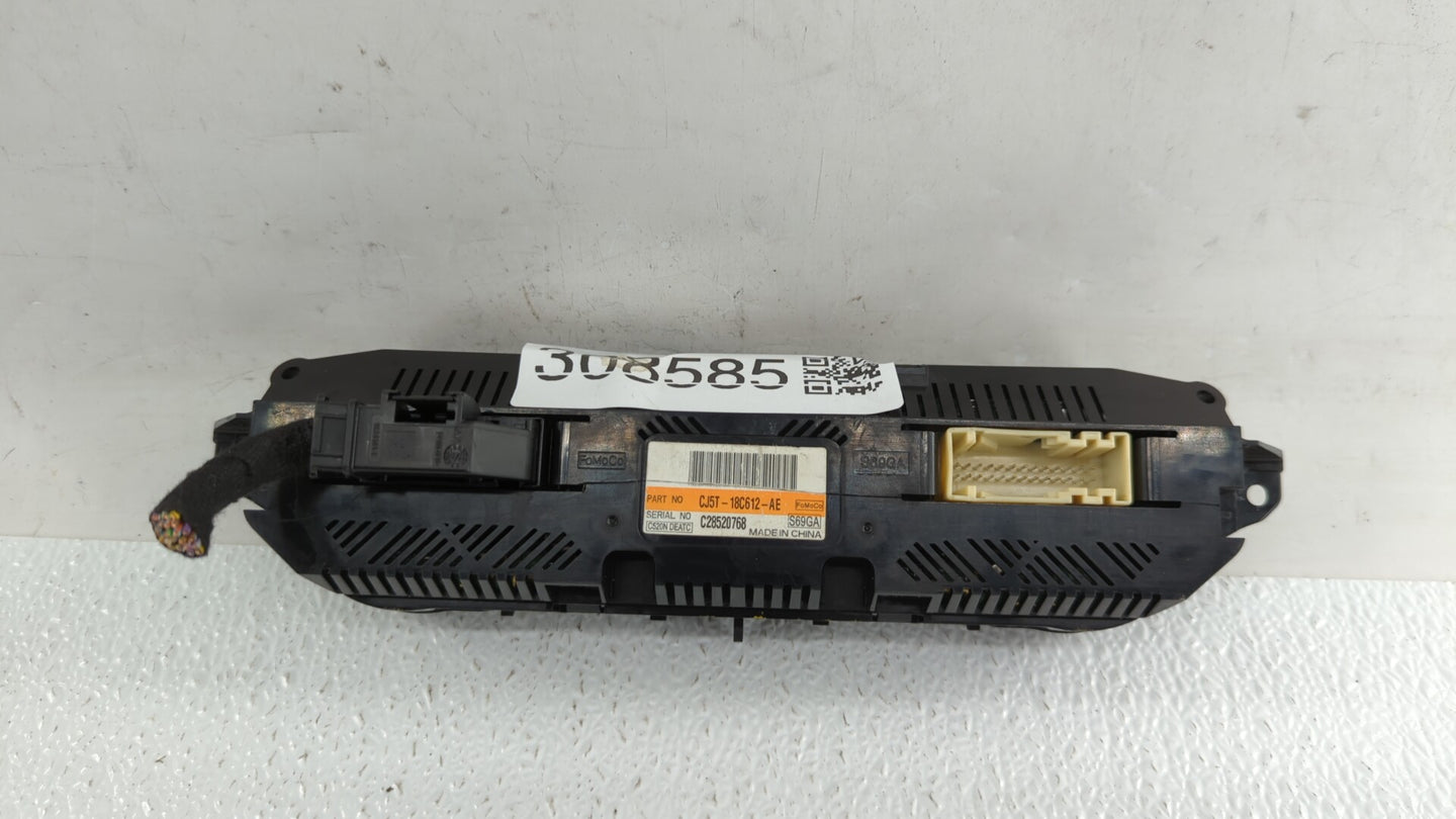 2013 Ford Escape Climate Control Module Temperature AC/Heater Replacement P/N:CJ5T-18C612-AE Fits OEM Used Auto Parts - Oemu