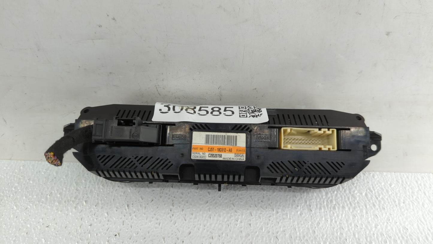 2013 Ford Escape Climate Control Module Temperature AC/Heater Replacement P/N:CJ5T-18C612-AE Fits OEM Used Auto Parts - Oemu