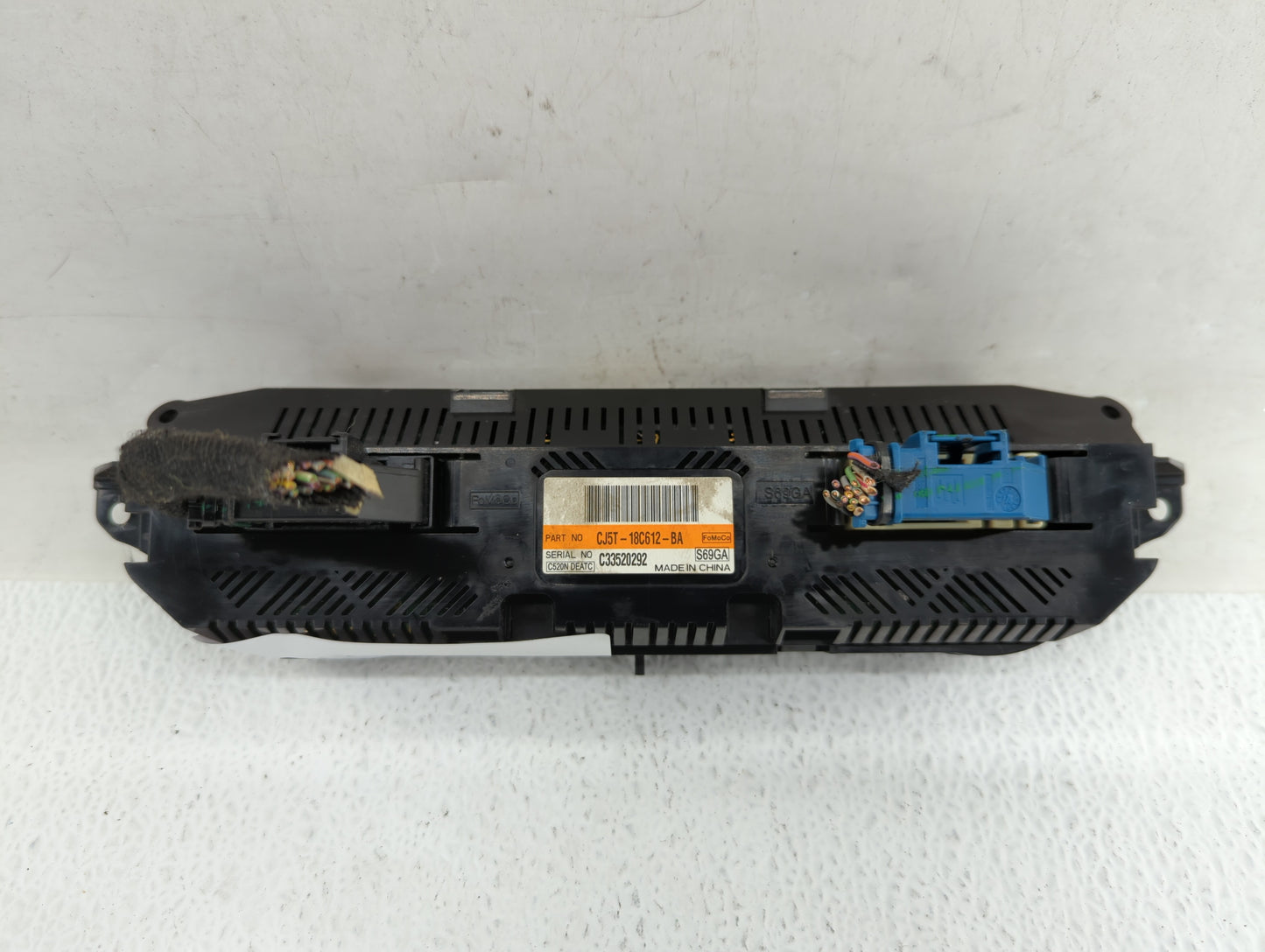 2013-2015 Ford Escape Climate Control Module Temperature AC/Heater Replacement P/N:CJ5T-18C612-BA CJ5T-18C612-BC Fits OEM Us