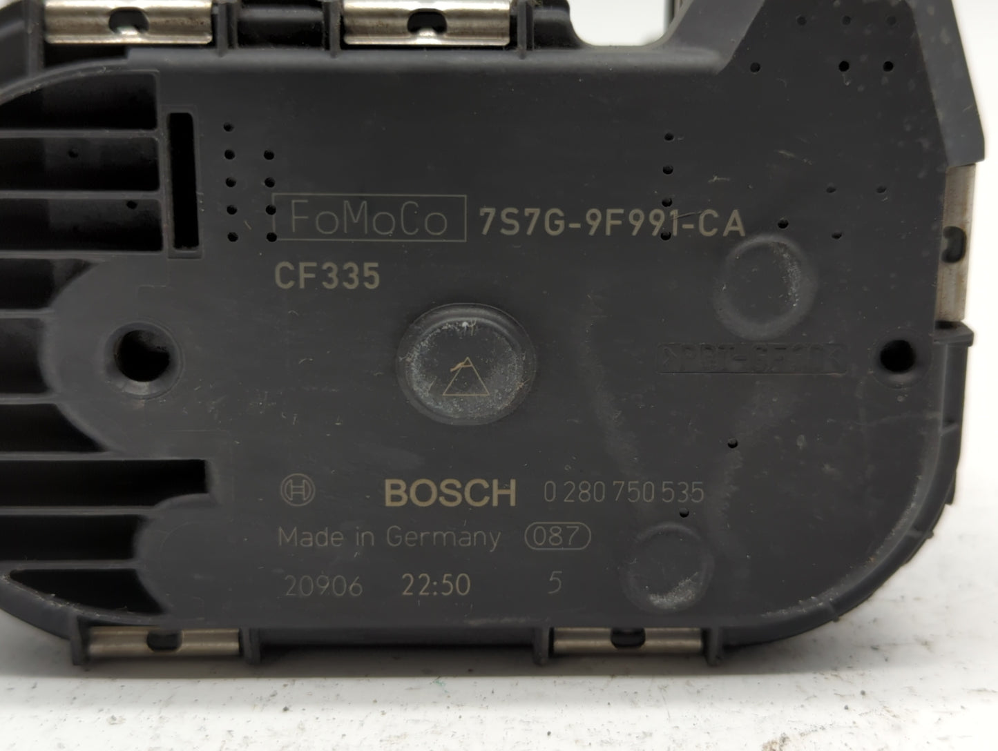 2013-2016 Ford Escape Throttle Body P/N:0 280 750 535 7S7G-9F991-CA Fits Fits 2013 2014 2015 2016 2017 2018 2019 OEM Used Au