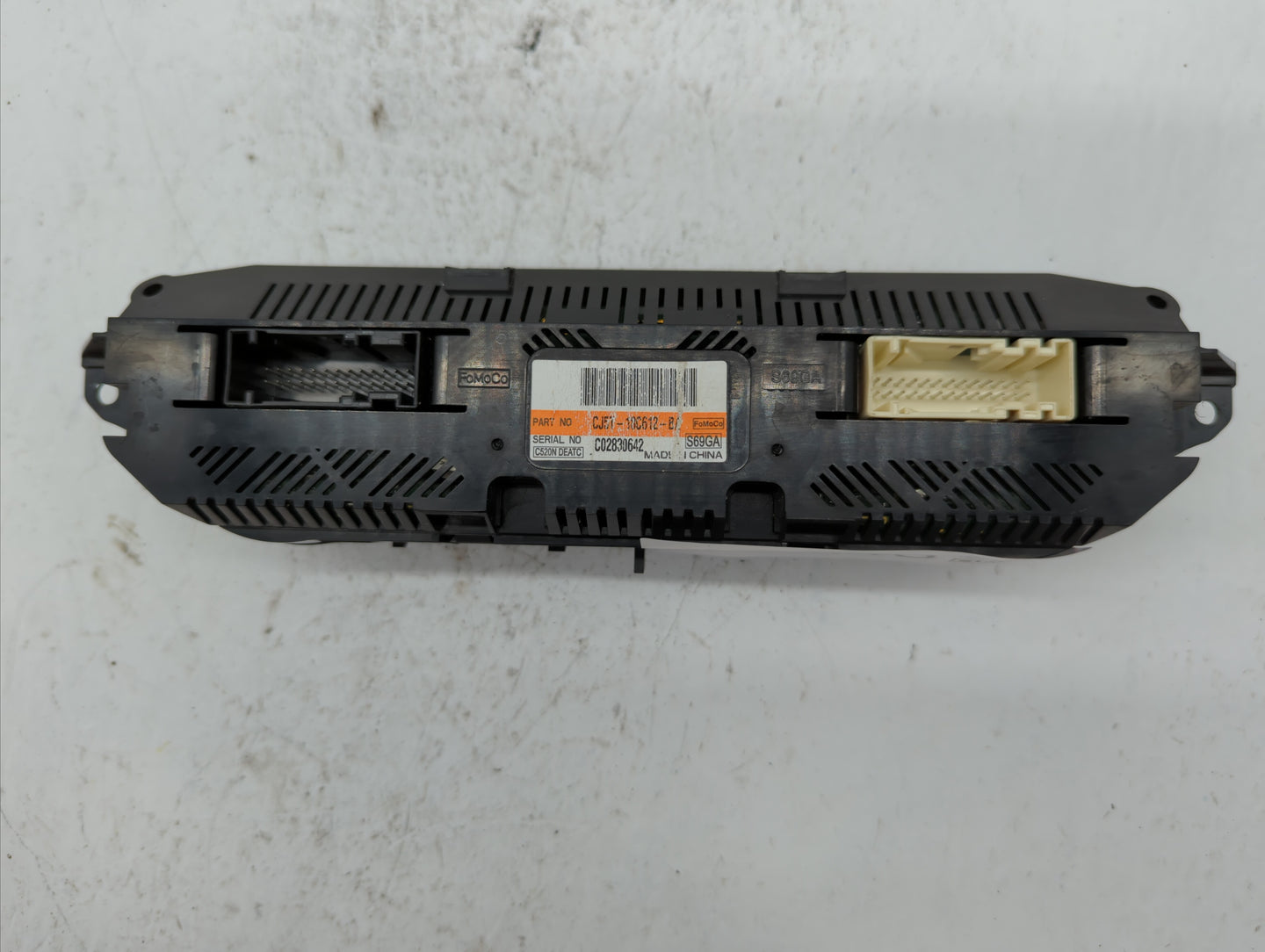 2013-2015 Ford Escape Climate Control Module Temperature AC/Heater Replacement P/N:CJ5T-18C612-BA CJ5T-18C612-BC Fits OEM Us
