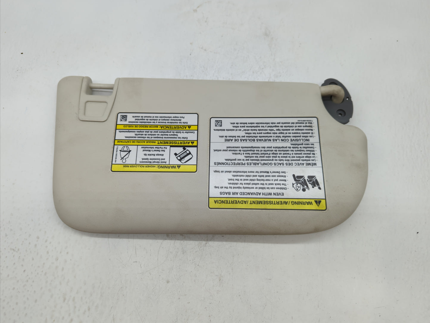 2013-2019 Ford Escape Sun Visor Shade Replacement Passenger Right Mirror Fits Fits 2013 2014 2015 2016 2017 2018 2019 OEM Us