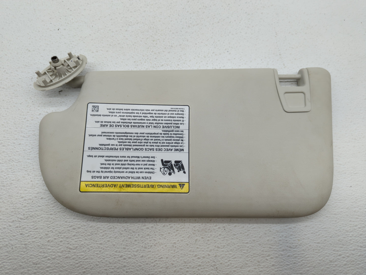 2013-2019 Ford Escape Sun Visor Shade Replacement Passenger Right Mirror Fits Fits 2013 2014 2015 2016 2017 2018 2019 OEM Us