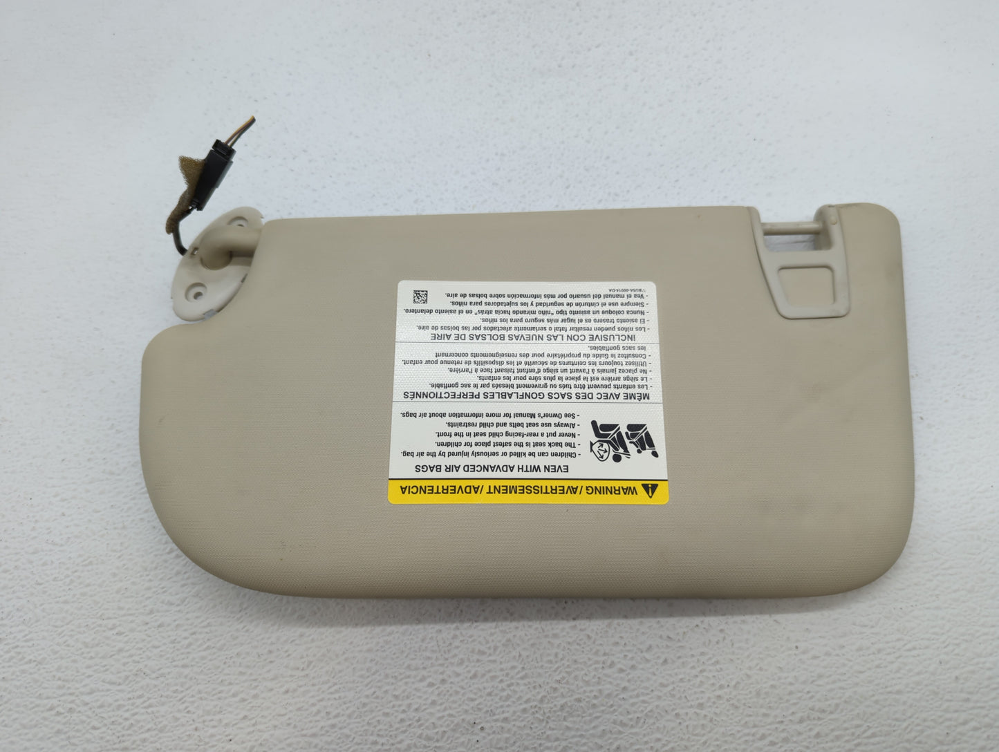 2013-2019 Ford Escape Sun Visor Shade Replacement Passenger Right Mirror Fits Fits 2013 2014 2015 2016 2017 2018 2019 OEM Us