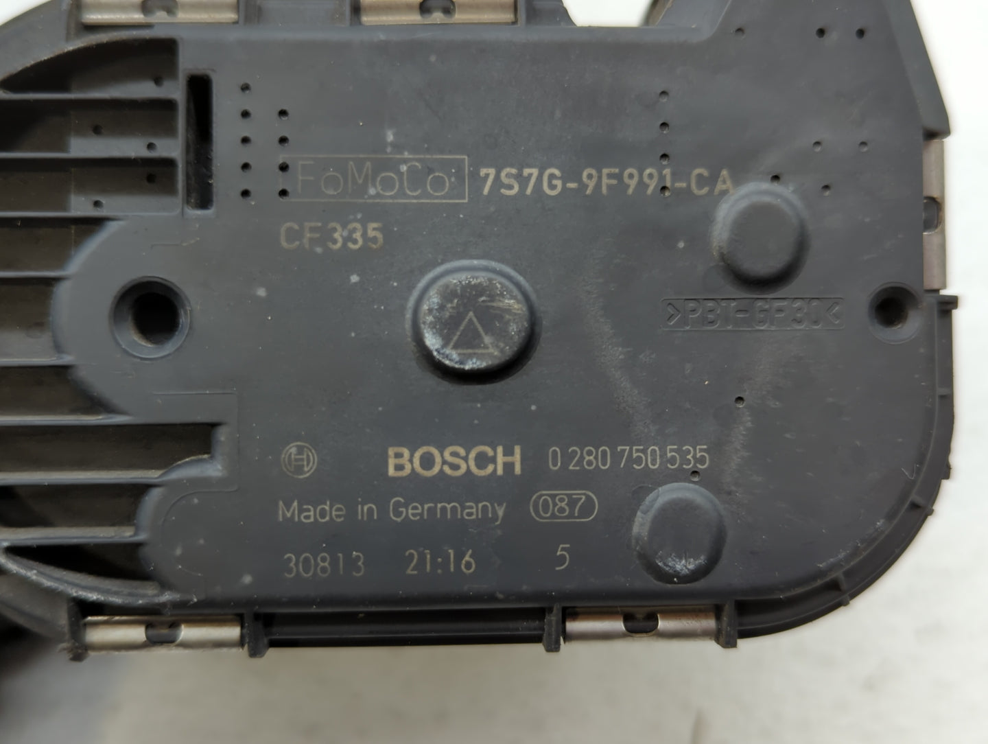 2013-2016 Ford Escape Throttle Body P/N:0 280 750 535 7S7G-9F991-CA Fits Fits 2013 2014 2015 2016 2017 2018 2019 OEM Used Au