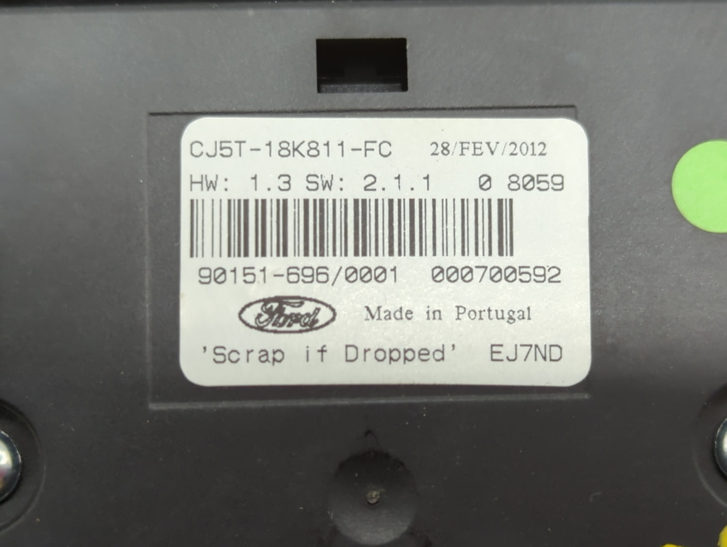 2013-2016 Ford Escape Radio Control Panel - Oemusedautoparts1.com