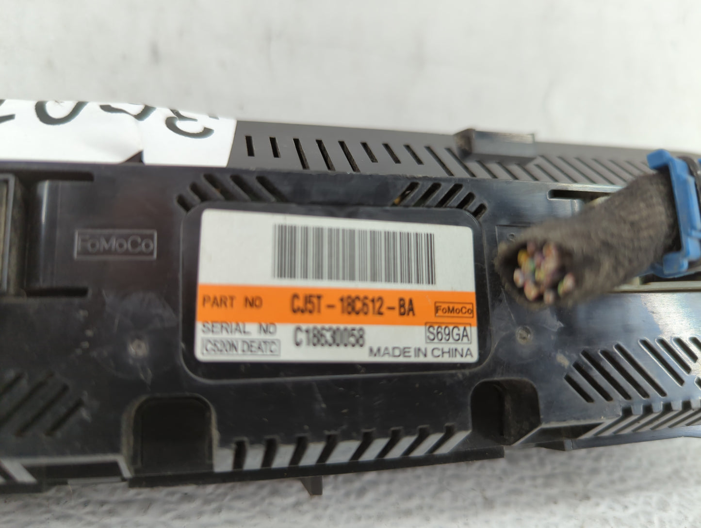2013-2015 Ford Escape Climate Control Module Temperature AC/Heater Replacement P/N:CJ5T-18C612-AE CJ5T-18C612-BC Fits OEM Us