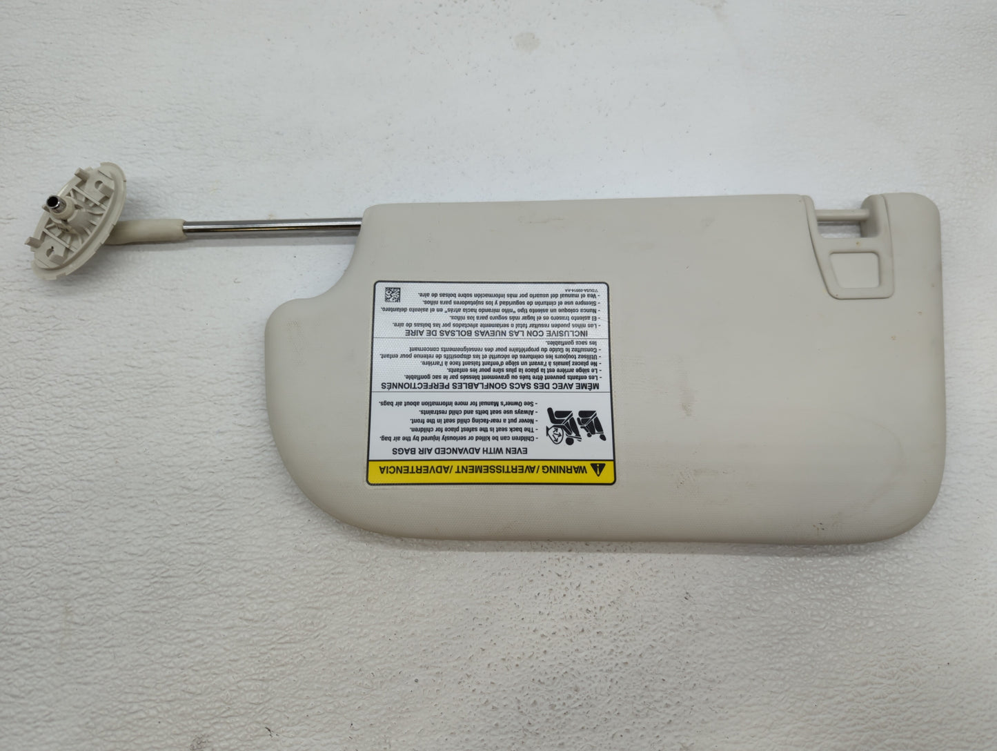 2013-2019 Ford Escape Sun Visor Shade Replacement Passenger Right Mirror Fits Fits 2013 2014 2015 2016 2017 2018 2019 OEM Us