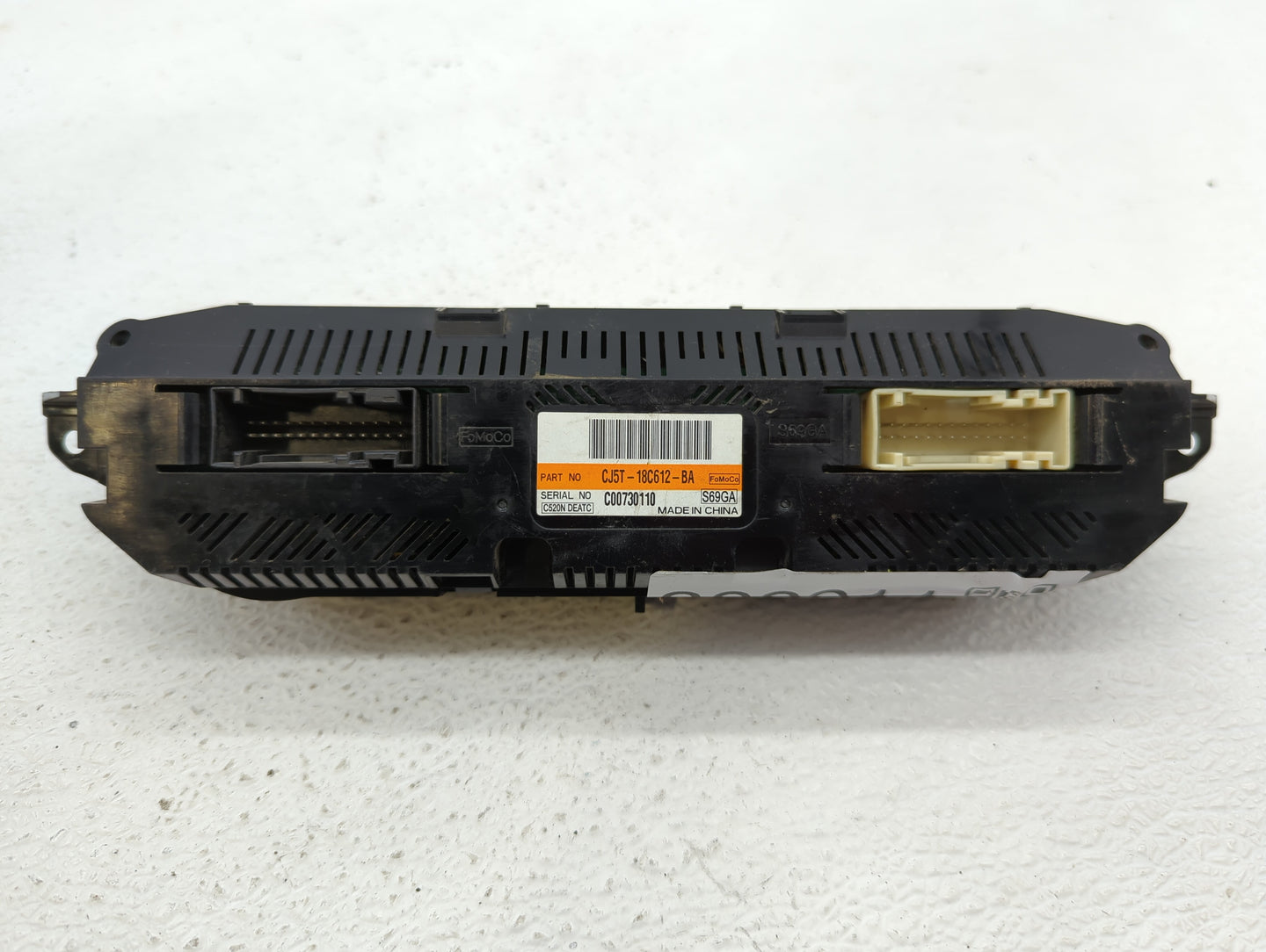 2013-2015 Ford Escape Climate Control Module Temperature AC/Heater Replacement P/N:CJ5T-18C612-AE CJ5T-18C612-BC Fits OEM Us