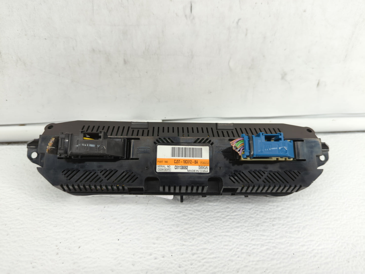 2013-2015 Ford Escape Climate Control Module Temperature AC/Heater Replacement P/N:CJ5T-18C612-AE CJ5T-18C612-BC Fits OEM Us