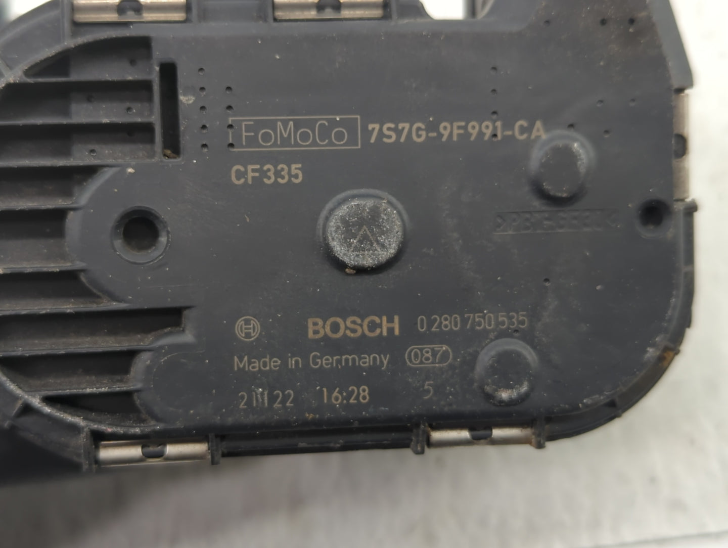 2013-2016 Ford Escape Throttle Body P/N:0 280 750 535 7S7G-9F991-CA Fits Fits 2013 2014 2015 2016 2017 2018 2019 OEM Used Au