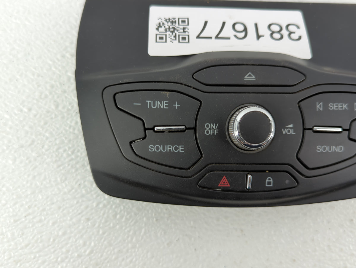 2013-2013 Ford Escape Am Fm Cd Player Radio Receiver 381677 - Oemusedautoparts1.com